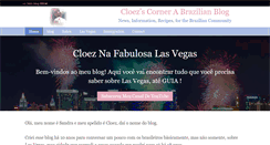 Desktop Screenshot of cloezcorner.com