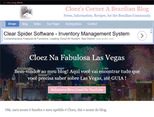 Tablet Screenshot of cloezcorner.com